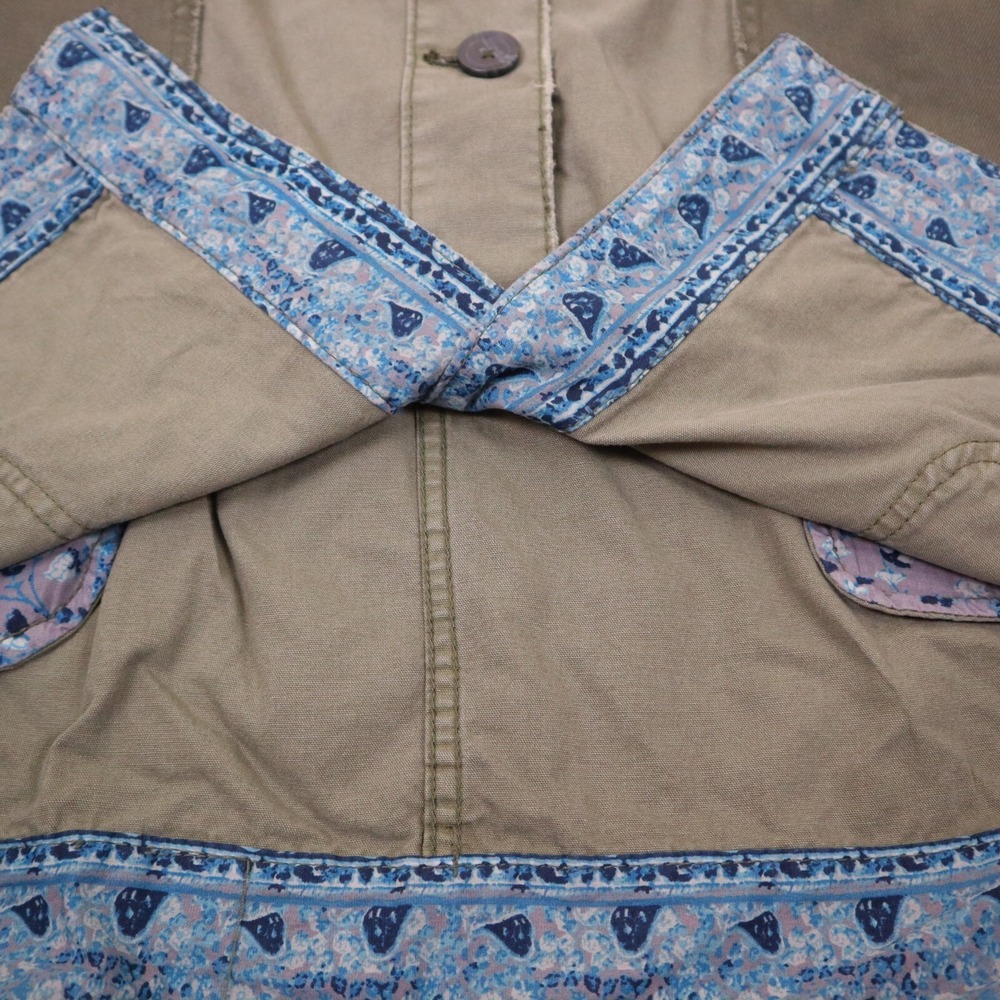 Free People We The Free Apollo Oversized Jacket Military Army Cargo XS 18.5x33 - Picture 9 of 13
